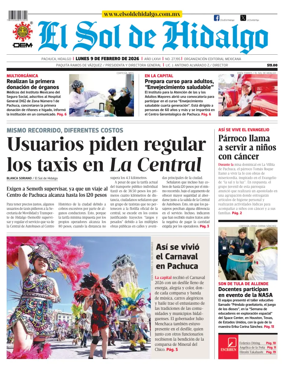 Cover of El Sol de Hidalgo