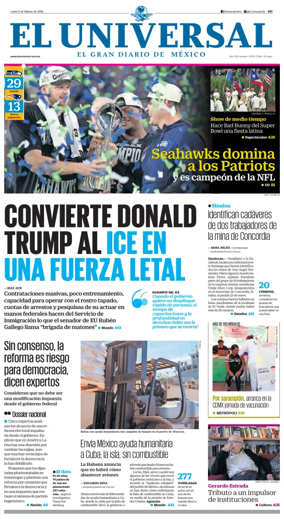 Cover of El Universal