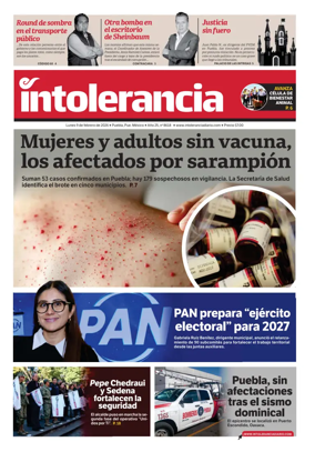 Cover of Intolerancia Diario