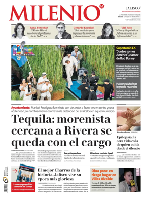 Cover of Milenio Jalisco