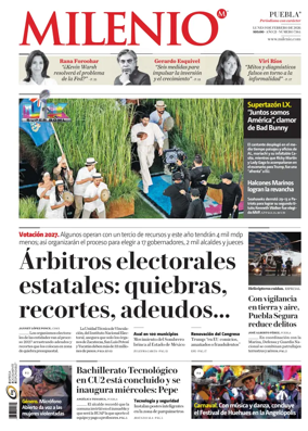 Cover of Milenio Puebla