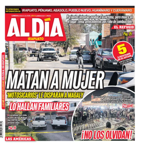 Cover of Periodico Al Dia (Irapuato)