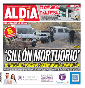 Cover of Periodico Al Dia (Leon)