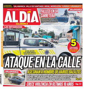 Cover of Periodico Al Dia (Salamanca)