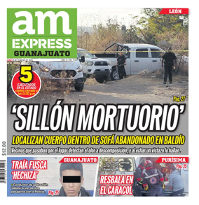 Cover of Periodico AM Express (Guanajuato)