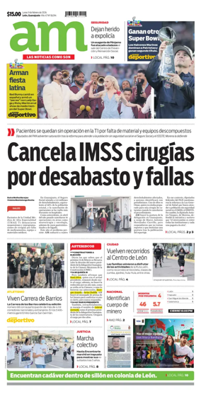 Cover of Periodico AM (Leon)