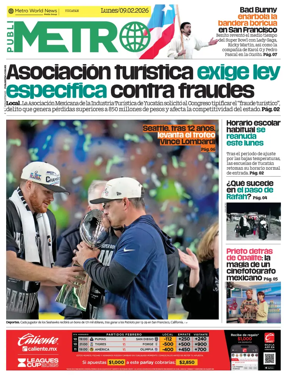 Cover of Publimetro Merida