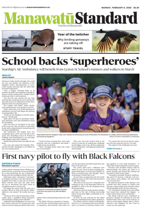 Cover of Manawatu Standard