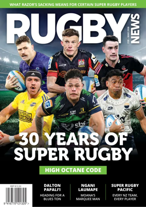 Cover of NZ Rugby News