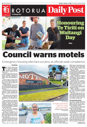 Cover of Rotorua Daily Post