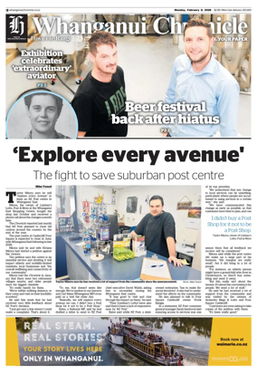 Cover of Whanganui Chronicle