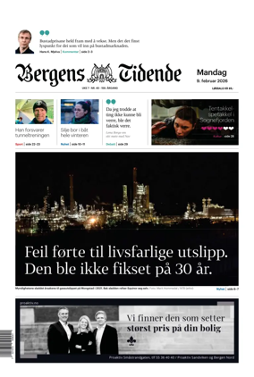 Cover of Bergens Tidende