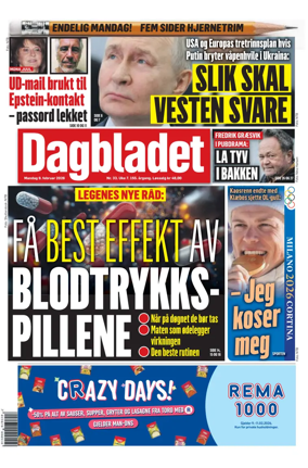 Cover of Dagbladet