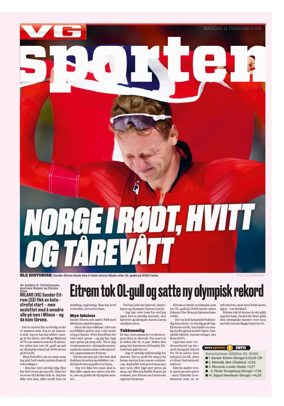 Cover of VG Sporten