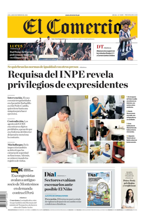 Cover of Diario El Comercio