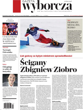 Cover of Gazeta Wyborcza Stoleczna