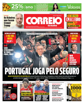 Cover of Correio da Manha