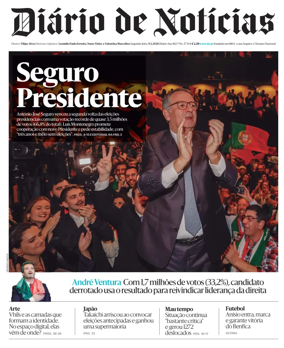 Cover of Diario de Noticias