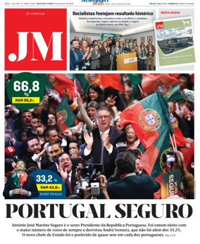 Cover of Jornal Madeira