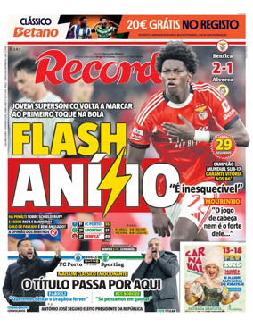 Cover of Record (Portugal)
