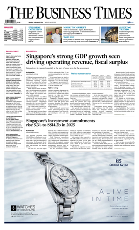 Cover of The Business Times