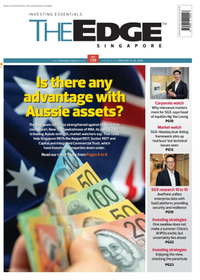 Cover of The Edge Singapore