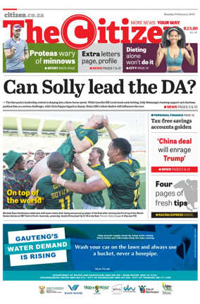 Cover of The Citizen (KZN)