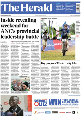 Cover of The Herald (South Africa)