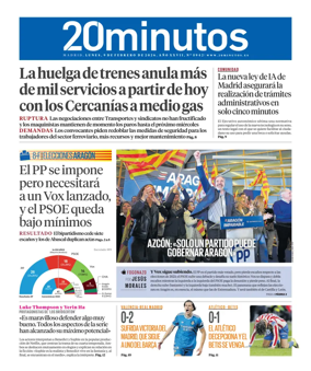 Cover of 20 Minutos Madrid