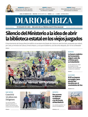 Cover of Diario de Ibiza