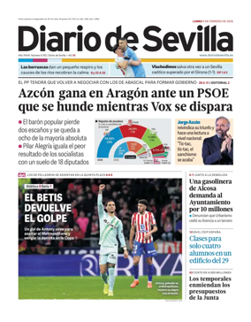 Cover of Diario de Sevilla