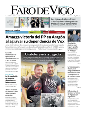 Cover of Faro de Vigo