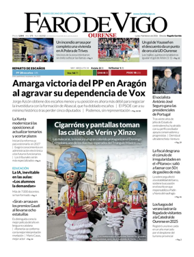 Cover of Faro de Vigo (Ourense)