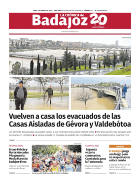 Cover of La Cronica de Badajoz BE