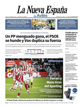 Cover of La Nueva Espana (Aviles)