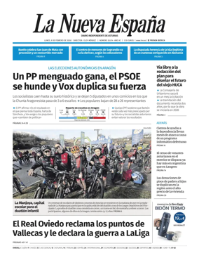 Cover of La Nueva Espana (Oviedo)