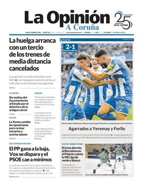 Cover of La Opinion de A Coruna