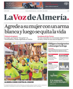 Cover of La Voz de Almeria