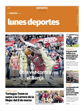 Cover of Lunes Deportes