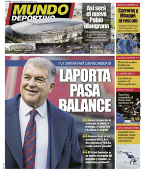 Cover of Mundo Deportivo (At. Madrid)