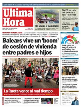 Cover of Ultima Hora