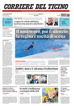 Cover of Corriere del Ticino