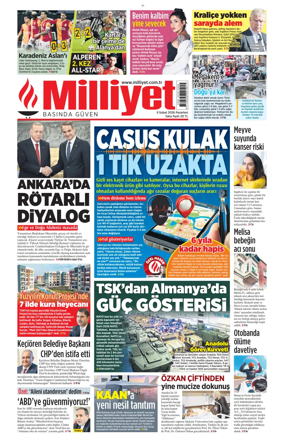 Cover of Milliyet