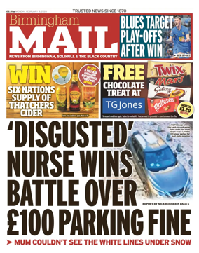 Cover of Birmingham Mail