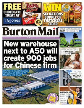 Cover of Burton Mail