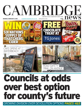 Cover of Cambridge News