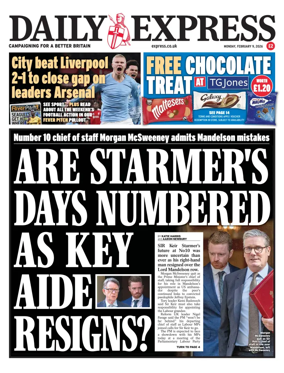 Cover of Daily Express