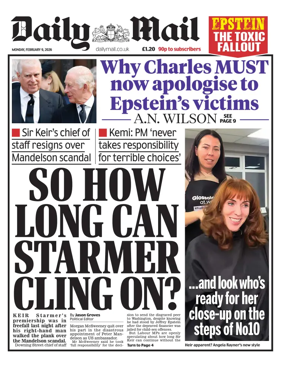 Cover of Daily Mail
