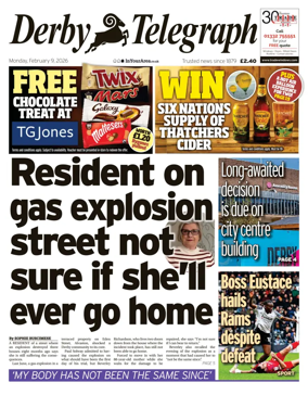 Cover of Derby Telegraph