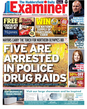 Cover of Huddersfield Daily Examiner